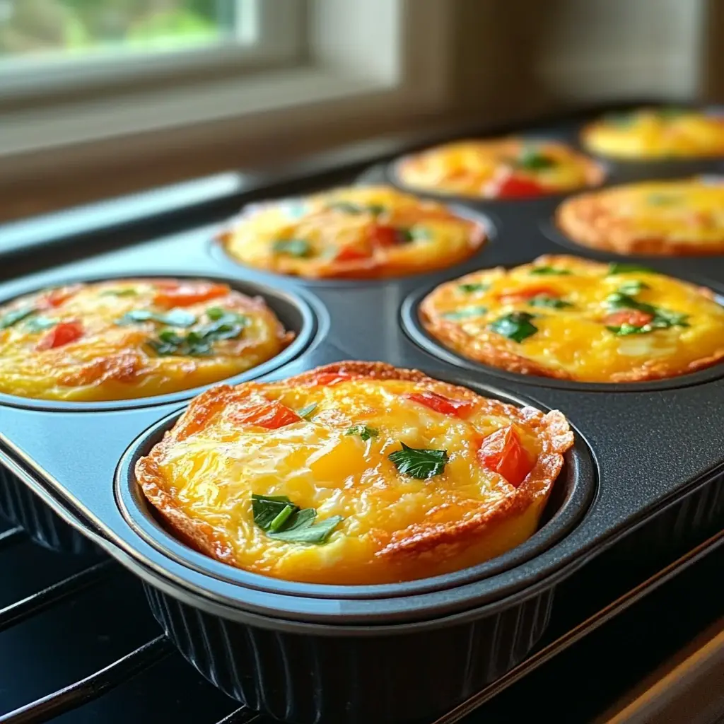 Muffin Tin Breakfast Eggs