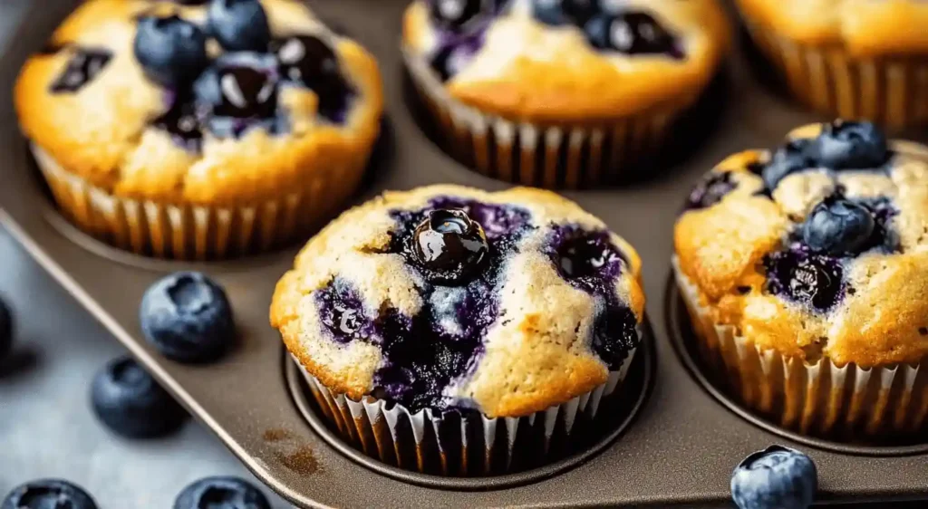 Blueberry and Dark Chocolate Muffins